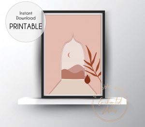 Abstract Morocco Print