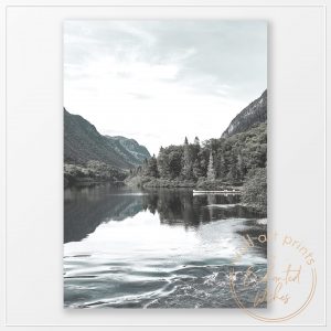 Faded Lake Photo Print