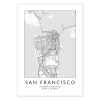 San Francisco map print printable