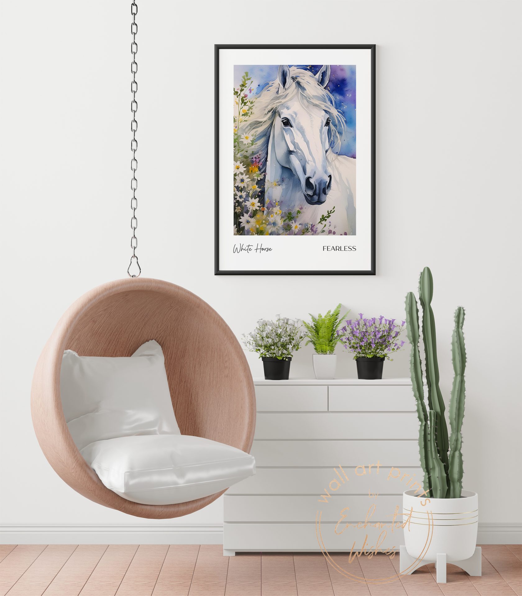 Taylor Swift White Horse print