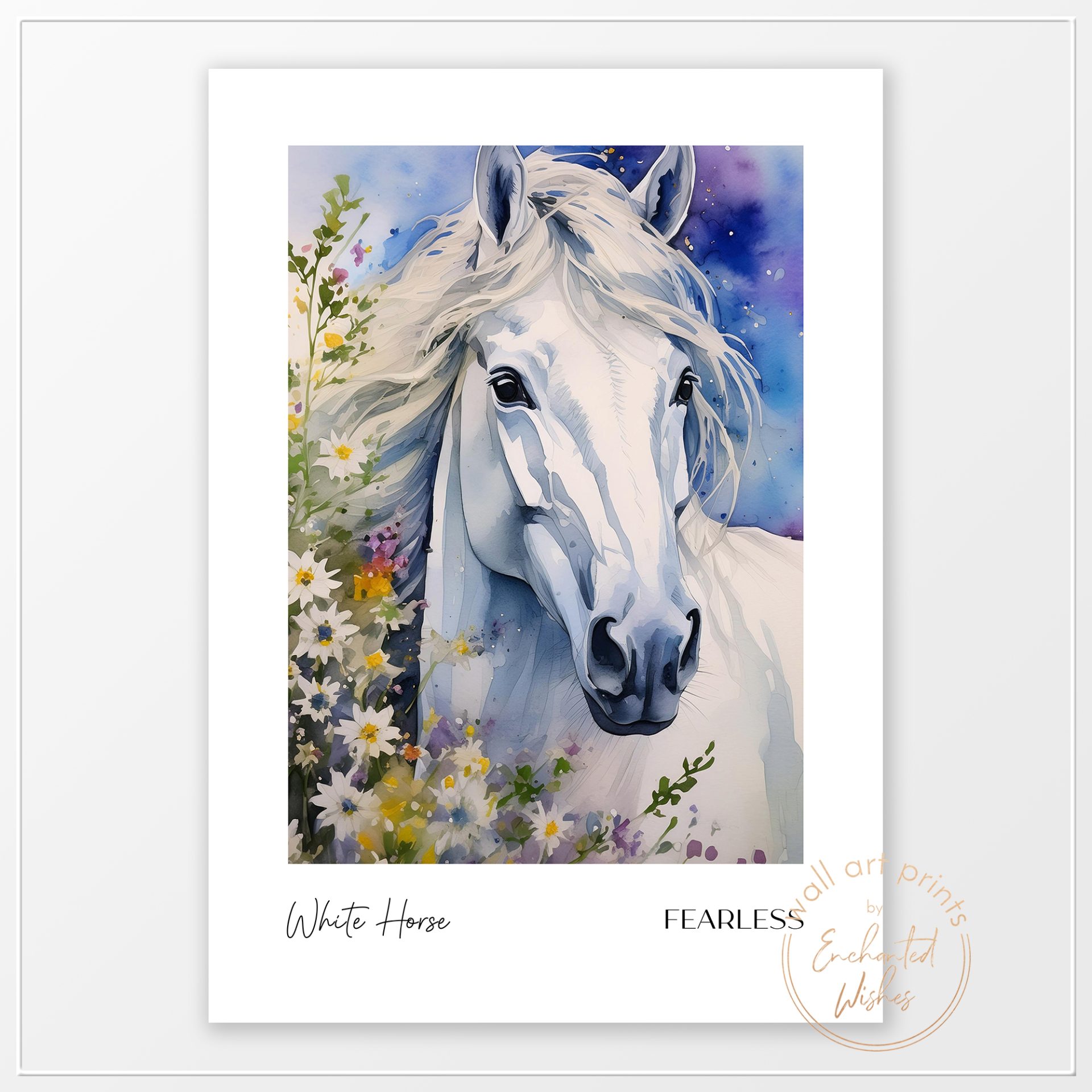Taylor Swift White Horse print