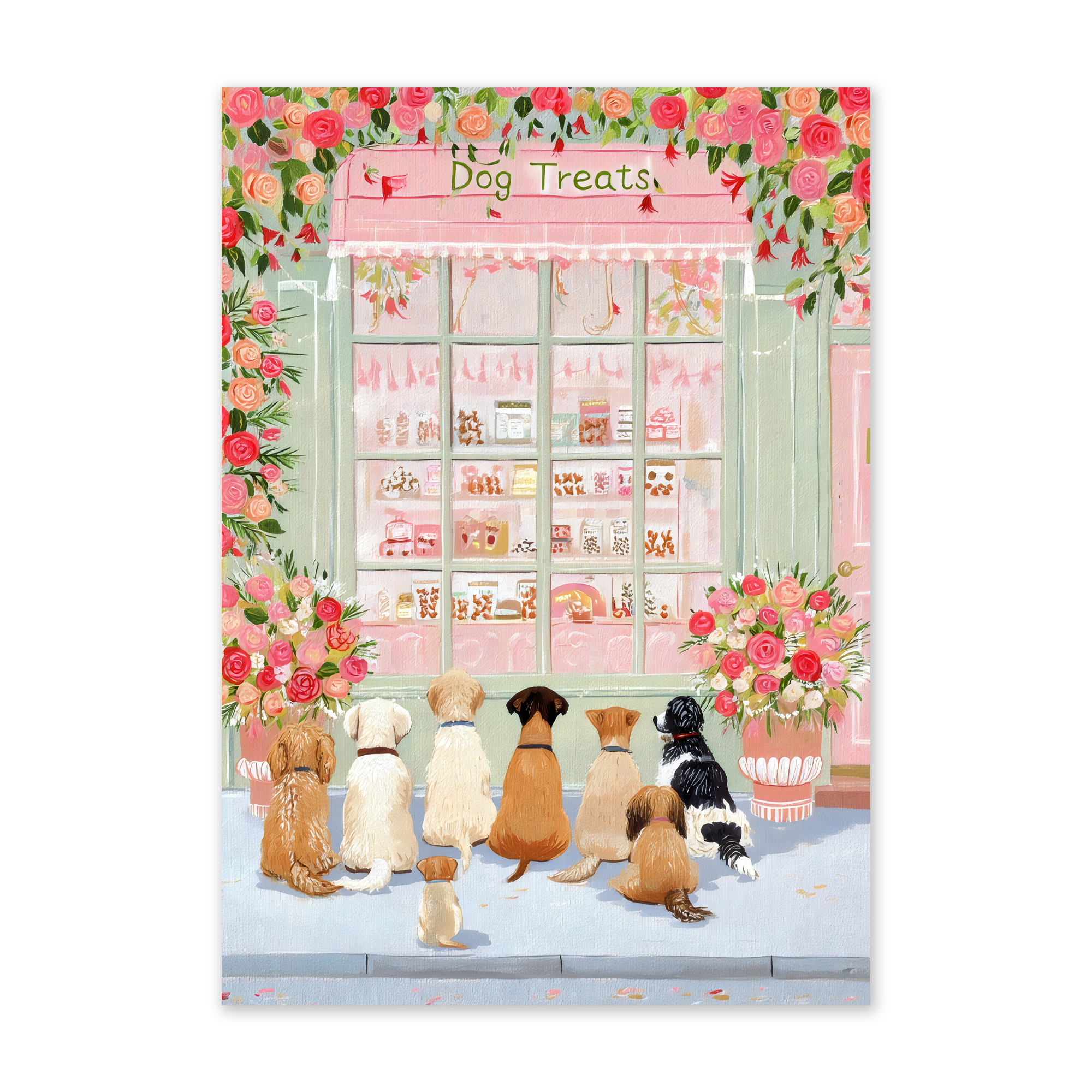 Funny Dog Print - Dog Treat Store
